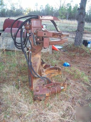 14 inch fell-a-buncher tree shear -skidsteer attachment