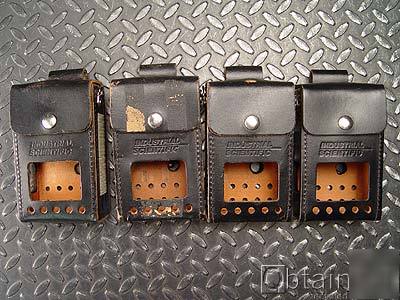 4EA leather carry case for air samplers model unknown