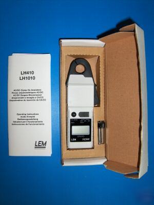Fluke - lem - LH410 ac/dc clamp-on ammeter meter