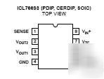 7663 / ICL7663SCBA / H7663 / H7663SCBA / voltage reg.