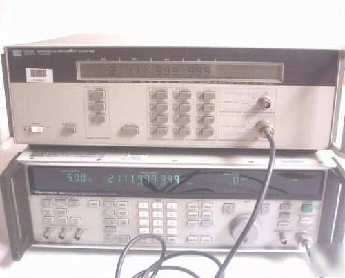 Gigatronics 6082A 0.1- 2112 mhz rf signal gen/sweeper