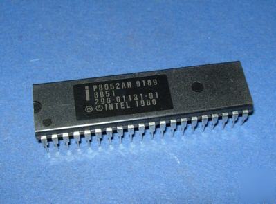 Intel P8052AH 9189 40-pin cpu vintage 8052N P8052