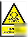 Hazardous sub.sign-a.vinyl-200X250MM(wa-131-ae)