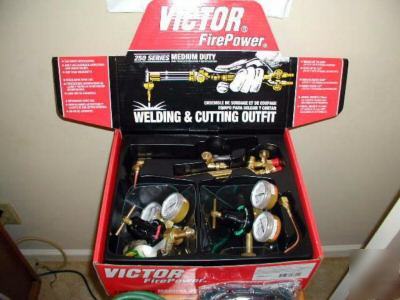 New victor-firepower 250 welding & cutting torch kit