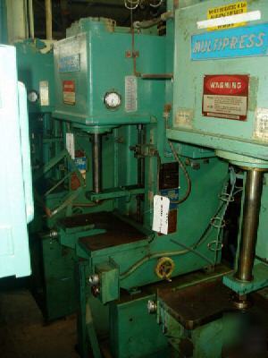 4 ton denison/abex multipress c-fr bench-type hyd press
