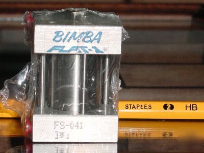 Bimba flat-1 fs-041 ] * ] pneumatic air cylinder sealed