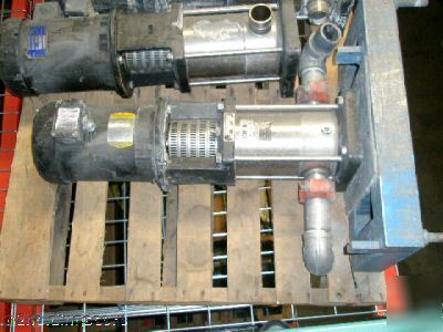 Grundfos CRN8-40 multi-stage vertical pump 