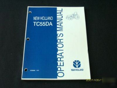 New holland TC55DA tractor operators manual