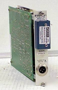Dranetz 626PA6006 / 102 neutral ground monitor plug-in 