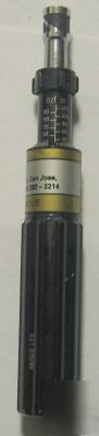 Mountz micro-torque nut/screwdriver 20-120 gold label