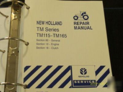 New holland TM115 TM125 TM135 TM150 TM165 repair manual