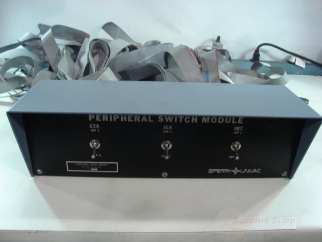 Sperry-univac fa-8310 peripheral switch module