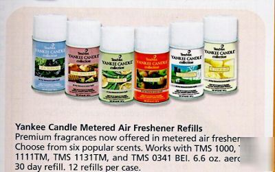 Timemist yankee candle deodorizer assorted scents 6PK