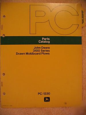 John deere 3100 moldboard plow parts catalog manual