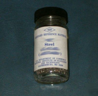 Nist reference steel, srm 101G stainless steel 304L