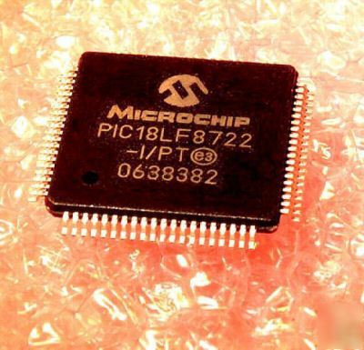 PIC18LF8722 80 pin microcontroller 128K flash 40MHZ (4)