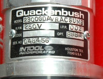 Quackenbush precision pneumatic drill model 230QGDAVRAC
