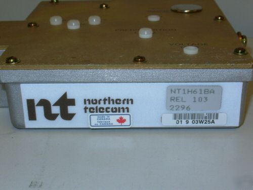 Northern telecom nortel phase shift amplifier NT1H61BA