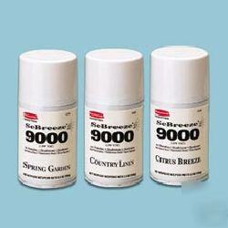 Sebreeze 9000 series odor neutralizers - country linen