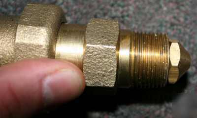 Wesco hand operated brass valve 3/4