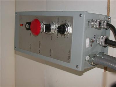 Ick-1-014 motor blower control panel box nice