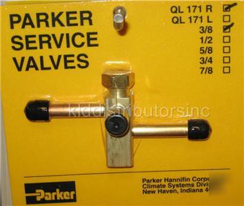 Parker service valve replacement ql 171 r 3/8