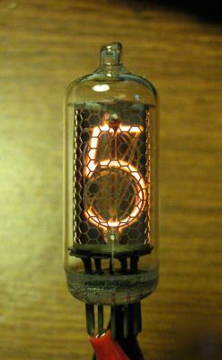 New in-8 russian nixie tube. lot of 12 tubes
