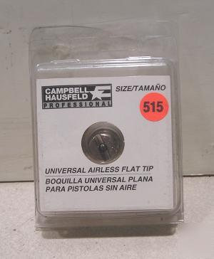 5 - campbell hausfeld 515 universial airless flat tips