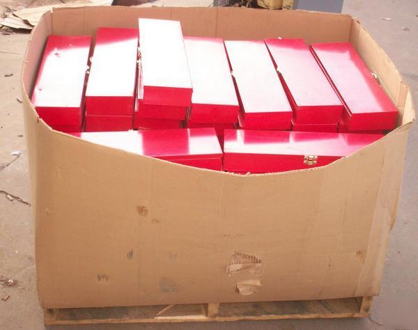 Lot 87 red metal tool boxes cases wholesale 