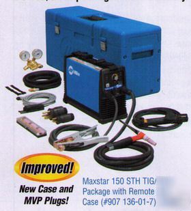Miller maxstar 150 stl dc tig- stick w/x-case 907135016
