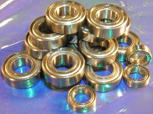 Tamiya clodbuster bullhead steel/metal set bearings vxb