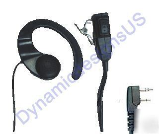 Earloop headset 4 kenwood tk th protalk freetalk series