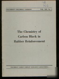 1961 chemistry of carbon black in rubber reinforcement