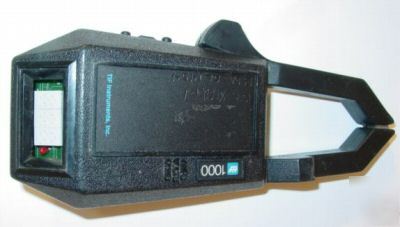 Tif 1000 ac digital clamp-on volt ohm ammeter meter