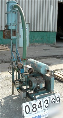 Used: walton stout vacuum conveying system consisting o