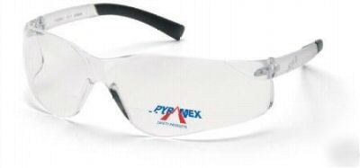 New 6 pyramex ztek 2.5 bifocal magnified safety glasses