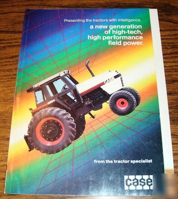 Case 1194 to 2594 tractor sales brochure book catalog