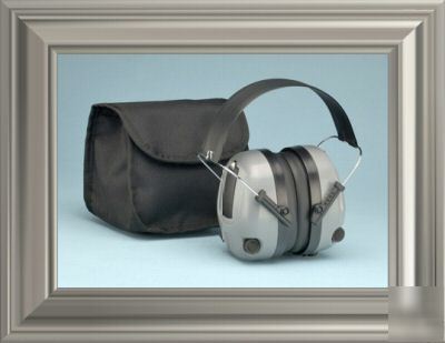 Elvex foldable electronic hearing protection ear muffs