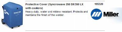 Miller 195320 protective cover syncrowave 250DX/350 lx