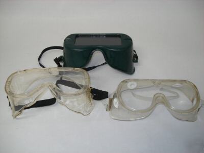 Safety goggles (varrity) 3 differnt kinds