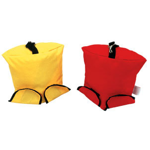 Firefighter scba air mask bag-yellow