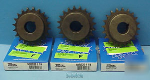 New lot 3 martin 50BS20 1/4 bored to size bs sprocket