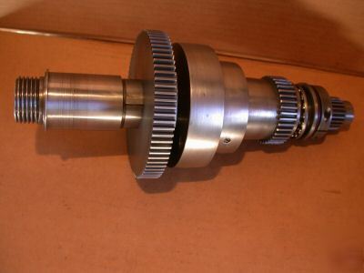 South bend lathe headstock spindle bull gear assembly-+