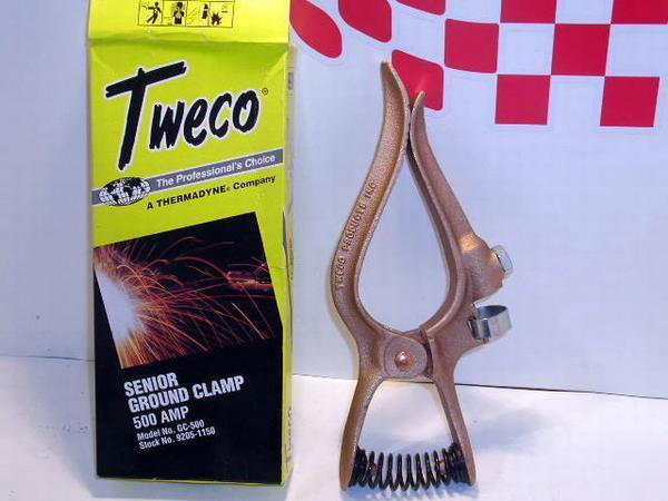 Tweco gc-500 500 amp ground clamp 98% copper buysafe