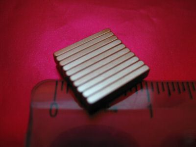 20 neodymium(rare earth ndfeb) magnets 20X4X2MM freep+p