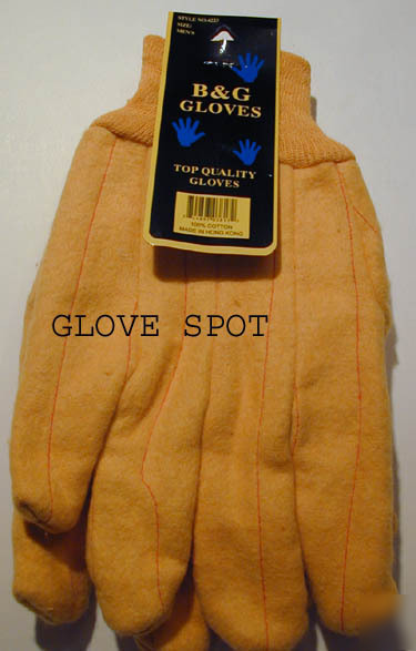 8 pr work chore gloves blowout prices yellow yard $24