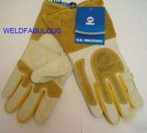 Miller 227821 mig welding gloves small