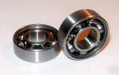 New (10) 1604 open ball bearings, 3/8 x 7/8 x 9/32