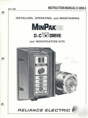 Reliance electric minipak plus instruction manual