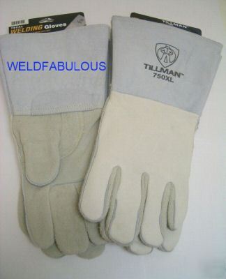 Tillman 750 premium elk welders glove large 2 pair